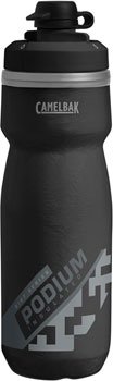Camelbak Podium Chill Dirt Series Water Bottle: 21oz, Black - Alaska Bicycle Center