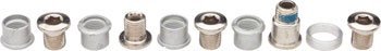 Campagnolo Chainring Bolt Kit for 2010 Veloce, Silver - Alaska Bicycle Center