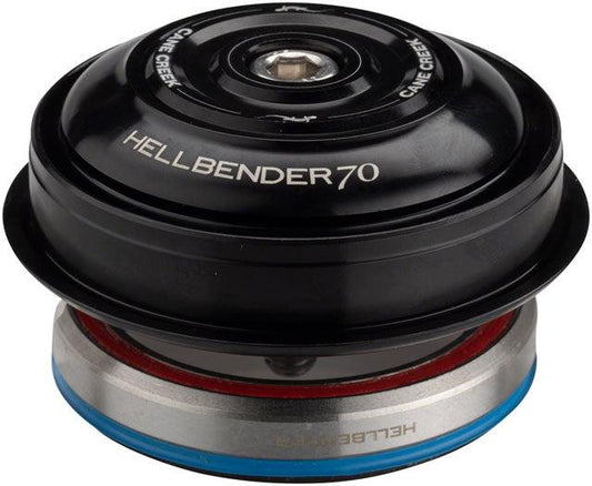 Cane Creek Hellbender 70 Headset ZS44/28.6 ZS56/40, Black - Alaska Bicycle Center