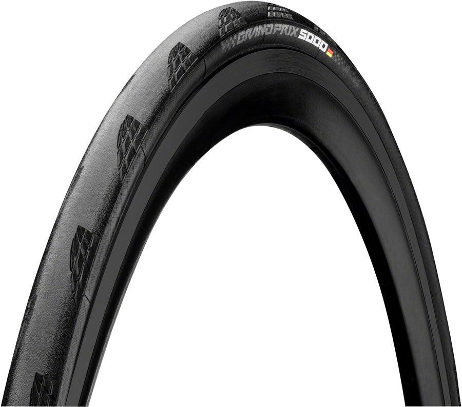 Continental Grand Prix 5000 Tire - 700 x 25, Clincher, Folding, Black, 330tpi - Alaska Bicycle Center