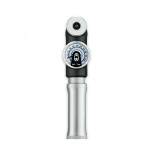 Crank Brothers Sterling SG Premium Short Frame Pump with Gauge: Silver - Alaska Bicycle Center