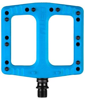 DEITY Deftrap Pedals - Platform, Composite, 9/16", Blue - Alaska Bicycle Center