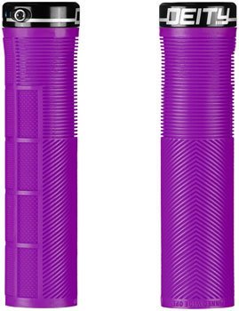 DEITY Knuckleduster Grips - Purple - Alaska Bicycle Center
