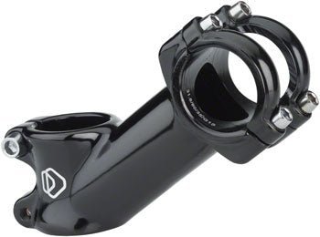 Dimension 31.8 Stem - 110mm, 31.8 Clamp, +35, 1 1/8", Alloy, Black - Alaska Bicycle Center