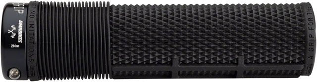 DMR Brendog Race Flangeless DeathGrip, Thick - Black - Alaska Bicycle Center