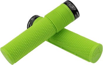DMR DeathGrip Flangeless Grips - Thick, Lock-On, Sick Green - Alaska Bicycle Center