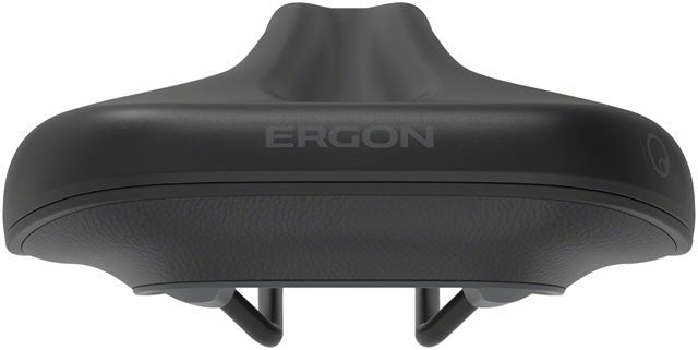 Ergon SC Core Prime Saddle - Black/Gray, Mens, Medium/Large - Alaska Bicycle Center