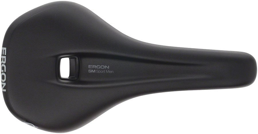 Ergon SM Sport Saddle - Chromoly, Black, Men's, Small/Medium - Alaska Bicycle Center