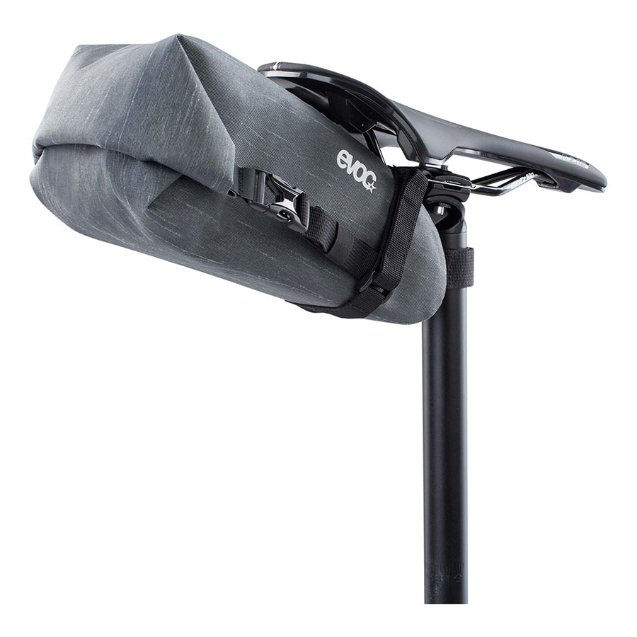 EVOC, Seat Pack WP, Seat Bag, 4L, Carbon Grey - Alaska Bicycle Center