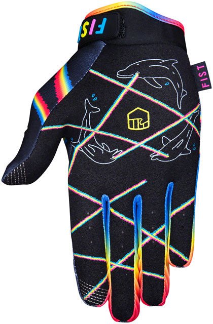 Fist Handwear Laser Dolphin Gloves - Multi-Color, Full Finger - Alaska Bicycle Center