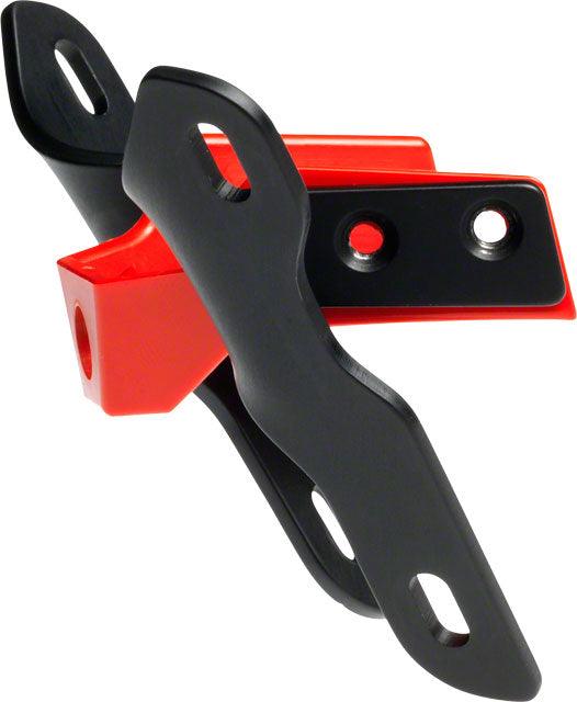 Fizik Tritone Saddle with 7x9 Carbon Rails and Dual Waterbottle/Co2 Mount Kit: Black - Alaska Bicycle Center