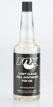 FOX 1.5 Weight Clear Seatpost Fluid, 16 oz - Alaska Bicycle Center