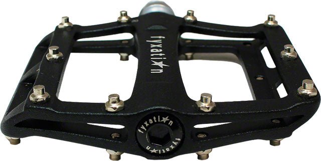 Fyxation Mesa 61 Pedals - Platform, Aluminum, 9/16", Black - Alaska Bicycle Center