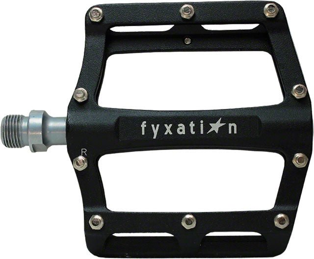 Fyxation Mesa 61 Pedals - Platform, Aluminum, 9/16", Black - Alaska Bicycle Center