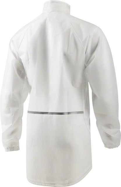 Garneau Clean Imper Jacket: White - Alaska Bicycle Center
