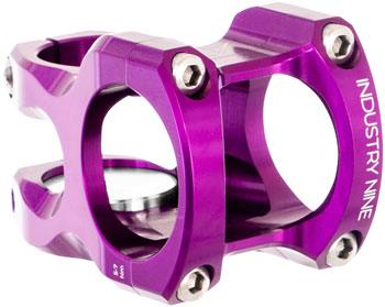 Industry Nine A35 Stem - 40mm, 35 Clamp, +/-8, 1 1/8", Aluminum, Purple - Alaska Bicycle Center