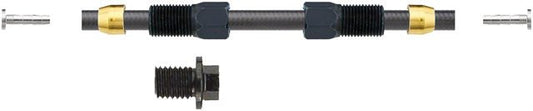 Jagwire Sport Mineral Oil Hydraulic Hose Kit for Shimano Dura Ace, Ultegra, 105, GRX, 2000mm, Black - Alaska Bicycle Center