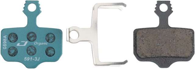 Jagwire Sport Organic Disc Brake Pads for SRAM Level TL, T, DB5, DB3, DB1, Avid# Elixir R, CR, CR Mag, 1, 3, 5, 7, 9, X0, XX, World Cup - Alaska Bicycle Center