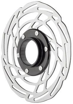 Jagwire Sport SR1 Disc Brake Rotor - 180mm, Center Lock, Silver - Alaska Bicycle Center