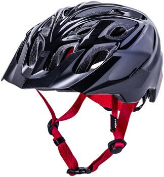 Kali Protectives Chakra Youth Helmet - Gloss Black, Youth, One Size - Alaska Bicycle Center