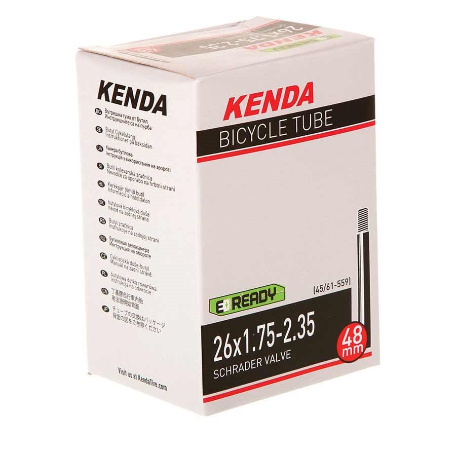 Kenda, Schrader, Tube, Schrader, Length: 48mm, 26'', 1.75-2.35 - Alaska Bicycle Center