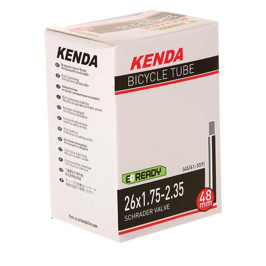 Kenda, Schrader, Tube, Schrader, Length: 48mm, 26'', 1.75-2.35 - Alaska Bicycle Center