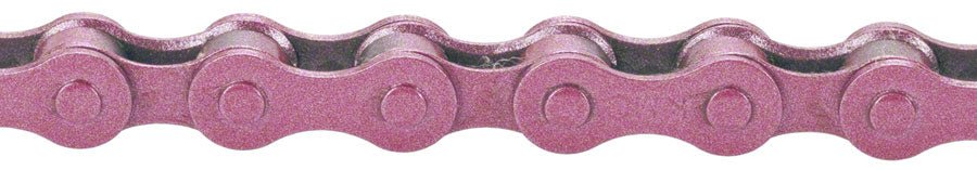 KMC Z410 Chain - Single Speed 1/2" x 1/8", 112 Links, Pink - Alaska Bicycle Center