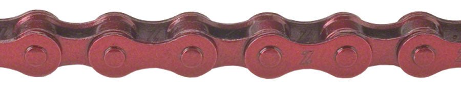 KMC Z410 Chain - Single Speed 1/2" x 1/8", 112 Links, Red - Alaska Bicycle Center