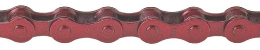 KMC Z410 Chain - Single Speed 1/2" x 1/8", 112 Links, Red - Alaska Bicycle Center