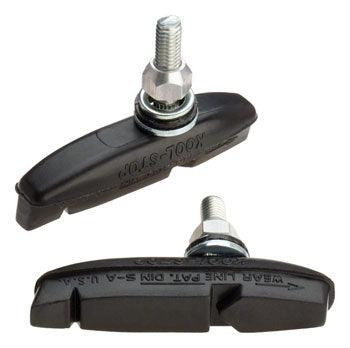Kool-Stop Eagle Claw II Brake Pad, Threaded Post, Black Compound - Alaska Bicycle Center