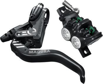 Magura MT5 eSTOP Disc Brake and Lever - Front or Rear, Hydraulic, Post Mount, Black - Alaska Bicycle Center