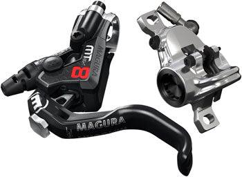 Magura MT8 Pro Disc Brake and Lever - Front or Rear, Hydraulic, Post Mount, Black/Chrome - Alaska Bicycle Center
