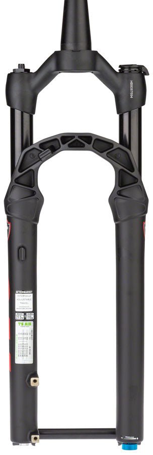 Manitou Markhor Suspension Fork - 27.5", 100 mm, 15 x 110 mm, 44 mm Offset, Matte Black - Alaska Bicycle Center