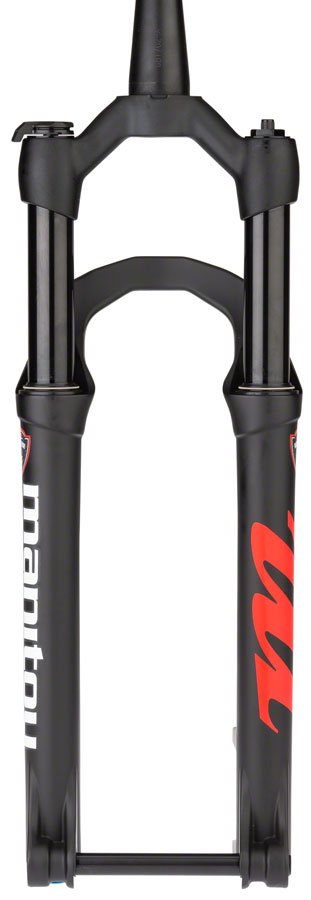 Manitou Markhor Suspension Fork - 27.5", 100 mm, 15 x 110 mm, 44 mm Offset, Matte Black - Alaska Bicycle Center