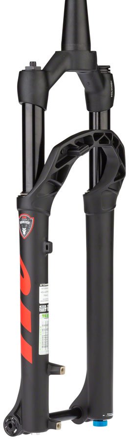 Manitou Markhor Suspension Fork - 27.5", 100 mm, 15 x 110 mm, 44 mm Offset, Matte Black - Alaska Bicycle Center