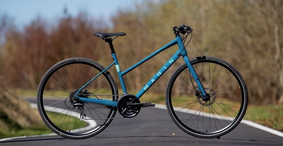 Marin Farfax 2 ST 700C Fitness Hybrid Bicycle - Green - Alaska Bicycle Center