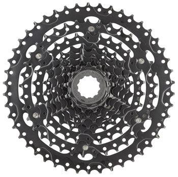 microSHIFT ADVENT Cassette - 9 Speed, 11-46T, ED Black, Hardened Steel Cogs - Alaska Bicycle Center