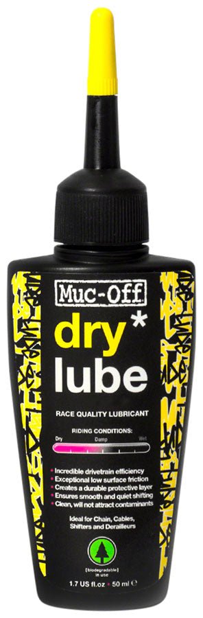 Muc-Off Bio Dry Bike Chain Lube - 50ml, Drip - Alaska Bicycle Center