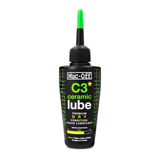 Muc-Off C3 Dry Ceramic Bike Chain Lube - 50ml, Drip - Alaska Bicycle Center