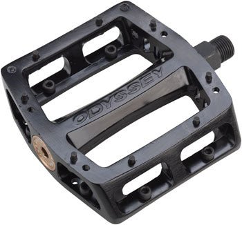 Odyssey Trailmix Pedals - Platform, Aluminum, 9/16", Black - Alaska Bicycle Center