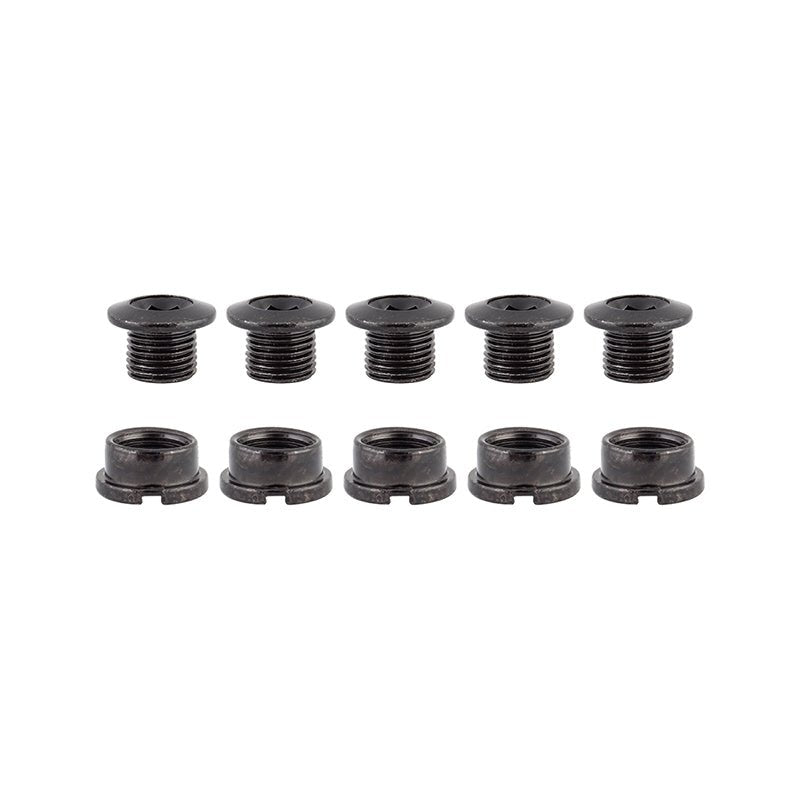 Origin 8 Alloy Single Speed Chainring Bolts - Black - Alaska Bicycle Center