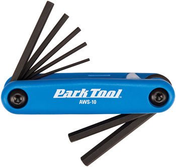 Park Tool AWS-10 Metric Folding Hex Wrench Set - Alaska Bicycle Center