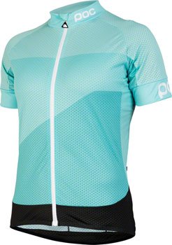 poc cycling gear POC Fondo Gradient Light Women's Short Sleeve Jersey: Ocitron Multi Blue - Alaska Bicycle Center - POC