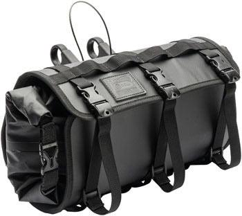 Portland Design Works Gear Belly Handlebar Bag and Harness: Black - Alaska Bicycle Center