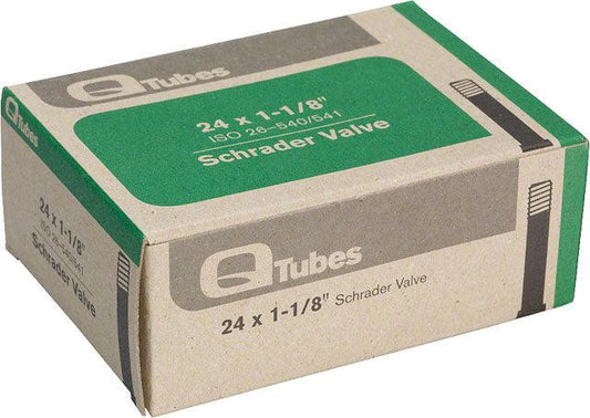 Q-Tubes / Teravail 24" x 1-1/8" Schrader Valve Tube - Alaska Bicycle Center