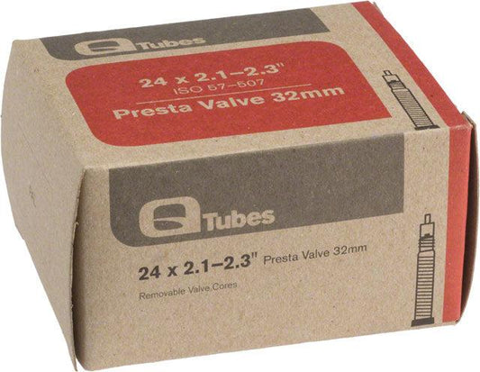 Q-Tubes / Teravail 24" x 2.1-2.3" 32mm Presta Valve Tube - Alaska Bicycle Center