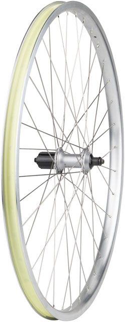 Quality Wheels Value HD Series Rear Wheel - 29", QR x 135mm, Rim Brake, HG 10, Silver, Clincher - Alaska Bicycle Center