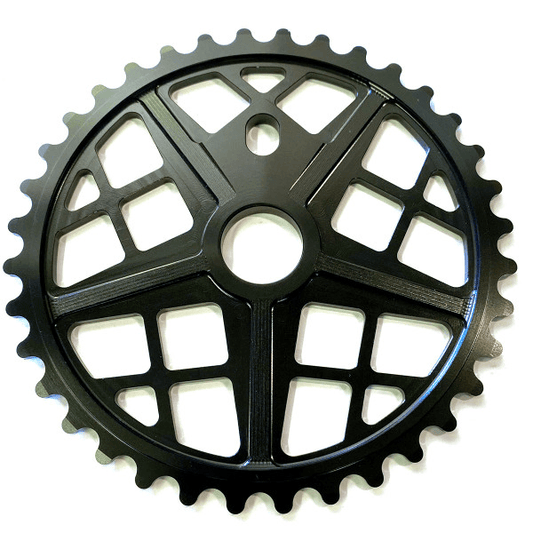 S&M MOTOMAN SPROCKET GLOSS BLACK - 30T - Alaska Bicycle Center