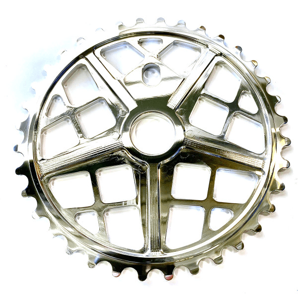 S&M MOTOMAN SPROCKET POLISHED - 30T - Alaska Bicycle Center