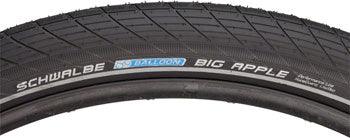 Schwalbe Big Apple Tire - 700 x 50, Clincher, Wire, Black/Reflective, Active, SBC, K-Guard - Alaska Bicycle Center